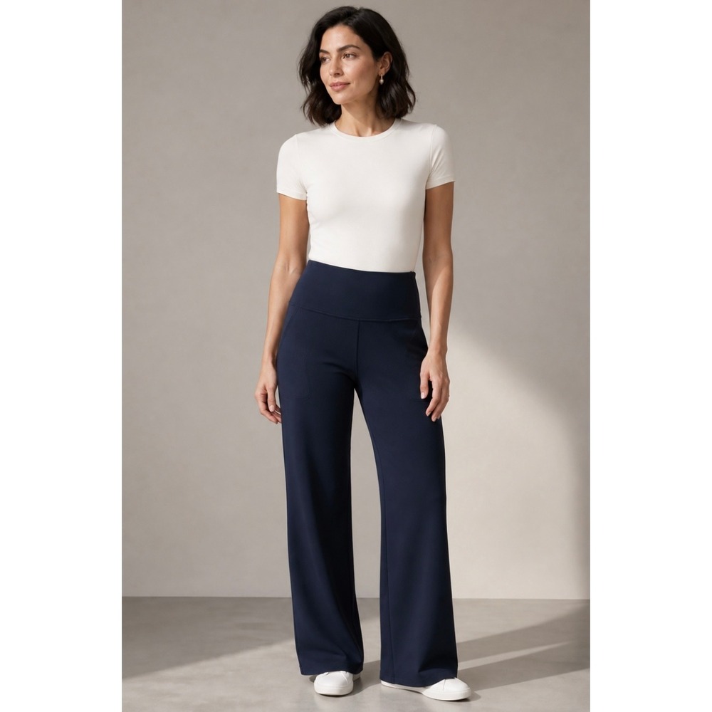 Lululemon Align High-Rise Wide-Leg Pant 31 True Navy Size 0 Nulu
